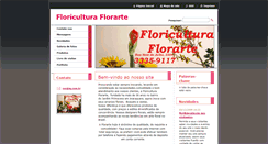 Desktop Screenshot of floriculturaflorarte.webnode.com.br