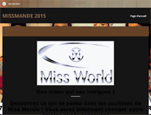Tablet Screenshot of missmande-2015.webnode.ro