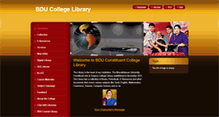 Desktop Screenshot of bducollegelibrary.webnode.com