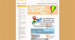 Desktop Screenshot of forumdcaesteio.webnode.com.br