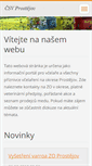 Mobile Screenshot of csv-prostejov.webnode.cz