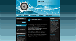 Desktop Screenshot of excrew.webnode.cz