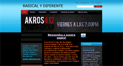Desktop Screenshot of akros412.webnode.com
