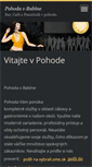 Mobile Screenshot of pohodavbabine.webnode.sk