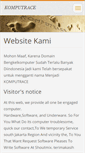Mobile Screenshot of bengkelkomputer.webnode.com