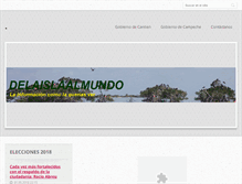 Tablet Screenshot of delaislaalmundo.webnode.mx