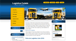 Desktop Screenshot of logisticacuiaba.webnode.com.br
