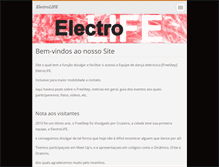 Tablet Screenshot of electrolife.webnode.pt