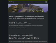 Tablet Screenshot of mcolymp.webnode.sk