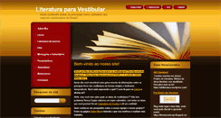 Desktop Screenshot of literaturaparavestibular.webnode.com.br