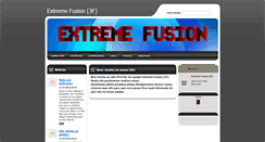 Desktop Screenshot of extremefusion.webnode.com.br