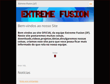 Tablet Screenshot of extremefusion.webnode.com.br
