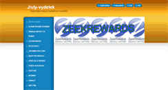 Desktop Screenshot of jisty-vydelek.webnode.cz