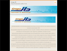 Tablet Screenshot of grupo-jb.webnode.com