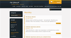 Desktop Screenshot of fm-group-fmgroup.webnode.cz