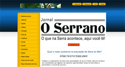 Desktop Screenshot of jornaloserrano.webnode.com.br