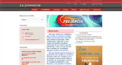 Desktop Screenshot of lapresencia.webnode.es