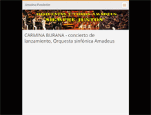 Tablet Screenshot of orquestascorosamadeus.webnode.es