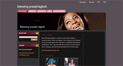 Desktop Screenshot of mamablessingsjosephagboli.webnode.com