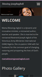 Mobile Screenshot of mamablessingsjosephagboli.webnode.com