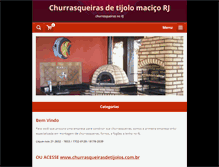 Tablet Screenshot of churrasqueirasdetijolo.webnode.com.br