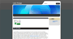 Desktop Screenshot of lasixdosage.webnode.com
