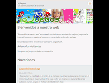 Tablet Screenshot of 10juegos.webnode.es