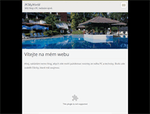 Tablet Screenshot of pcmyworld.webnode.cz