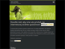 Tablet Screenshot of megamobel.webnode.cz