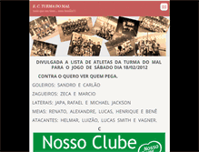 Tablet Screenshot of esporteclubeturmadomal.webnode.com.br