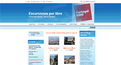 Desktop Screenshot of excursionesporlibremadeira.webnode.com.br