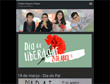 Tablet Screenshot of colegiopequenopolegar.webnode.com