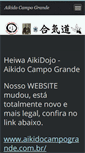 Mobile Screenshot of aikidocampogrande.webnode.com.br