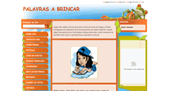 Desktop Screenshot of palavrasabrincar.webnode.pt