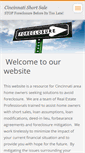Mobile Screenshot of cincyshortsale.webnode.com