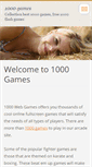 Mobile Screenshot of 1000-games.webnode.fr