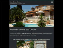 Tablet Screenshot of la-villa-lou-cantou-uk.webnode.com