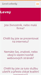 Mobile Screenshot of levnyweb.webnode.cz
