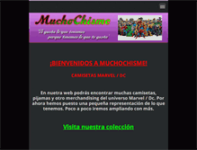 Tablet Screenshot of muchochisme.webnode.es