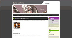 Desktop Screenshot of megagamesonline.webnode.com.br