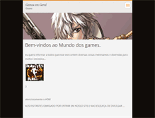 Tablet Screenshot of megagamesonline.webnode.com.br
