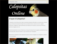 Tablet Screenshot of calopsitasonline.webnode.com