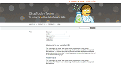 Desktop Screenshot of chattooltesterplayground.webnode.com