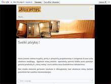Tablet Screenshot of jusupirtys.webnode.com