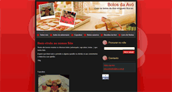 Desktop Screenshot of bolosdaavo.webnode.pt