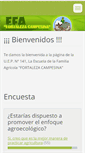 Mobile Screenshot of efafortalezacampesina.webnode.es