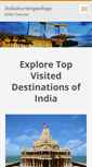 Mobile Screenshot of indiatourismpackage.webnode.com