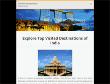 Tablet Screenshot of indiatourismpackage.webnode.com