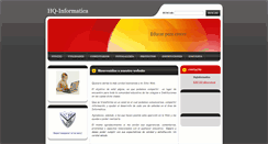 Desktop Screenshot of hqinformatica.webnode.es