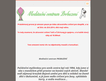 Tablet Screenshot of probuzeni01.webnode.cz
